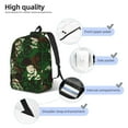 thumbnail image 5 of Balery Camouflage Skull Vintage Canvas Backpack for Men and Women - Large Capacity, Durable Travel Laptop Bag for School, Work, Hiking, and Outdoor Activities, 5 of 7