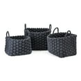 thumbnail image 1 of Imax Set Of 3 Trisha Yearwood Bluebird Woven Rope Baskets 23627-3, 1 of 2