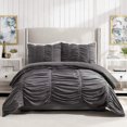 thumbnail image 4 of Modern Heirloom Emily Texture (Dark Gray) 2-Piece Comforter Set - Twin/Twin XL, 4 of 4