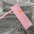 thumbnail image 1 of Paper Cutter Small Mini Folding Clear Scale Burrs Free Carbon Steel Cutting Scrapbook Paper Trimmer, 1 of 5