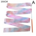 thumbnail image 1 of Flashing Star Dance Ribbon Rhythmic Art Bar Rainbow / 4M 2M X3S9, 1 of 9
