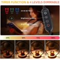thumbnail image 3 of Electric Candle Warmer Lamp with Timer & Dimmer, Modern Burner Light for Jar Candles, Dimmable Wax Melts Warmer for Bedroom Home Decor, Candle Melter Heater Gifts for Mom, 3 of 7