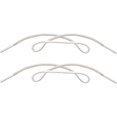 thumbnail image 1 of YQHWQ Shoelaces for Hey Dude Round Durable Polyester Strings Replacement Shoe Laces White 12Inch, 1 of 5