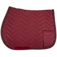 thumbnail image 2 of Equine Couture Cindy Pocket Pad Wine Standard, 2 of 3
