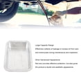 thumbnail image 4 of Steel Oil Drain Pan, Made From Galvanized Steel Steel Oil Drip Pan, rustt Resistant Large Drip Tray Oil Catch Pan Replacement for Automotive and Motorcycle Maintenance, 4 of 7