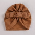 thumbnail image 6 of Decorative Baby Hat Easy Wear Nylon Bowknot Design Soft Infant Cap for Daily Life, 6 of 8