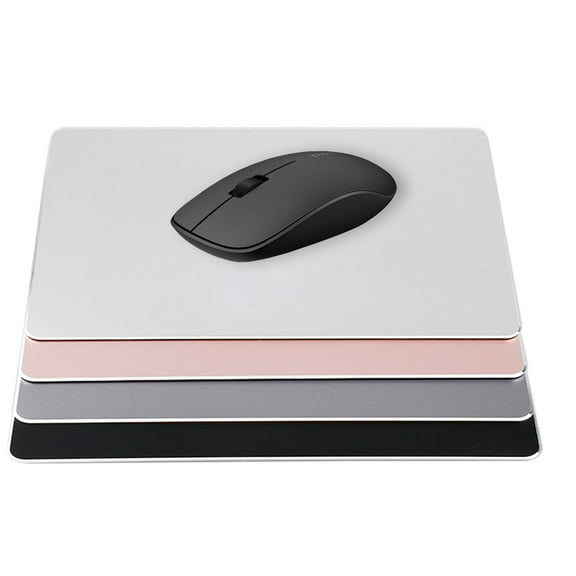 SPRING PARK Slim Sleek Anti-Slip Aluminum Alloy Computer Gaming Mouse Pad Mat Mice Mousepad
