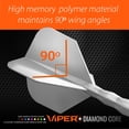 thumbnail image 4 of Juego de 3 unidades Dart Flight & Shaft System Viper Diamond Core, 4 of 9