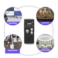 thumbnail image 4 of Digital Voice Recorder 16GB Voice Recorder with Playback for Lectures - USB Rechargeable Dictaphon Upgraded Small Tape Recorder, 4 of 4