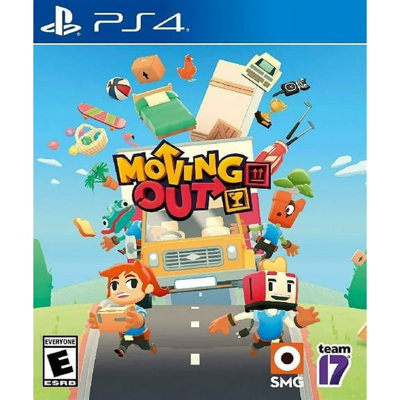 Restored Moving Out (Sony Playstation 4, 2020) Puzzle Game (Refurbished)