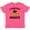 Vintage Hot Pink, variant on Inktastic Congrats My Aunt Graduated with Cap Youth T-Shirt
