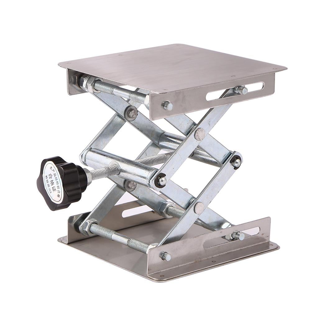 Aluminum Router Lift Table Adjust Woodworking Engraving Lab Lifting Stand Rack 