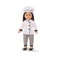 thumbnail image 7 of My Life As Chef Fashion Set for 18-inch Doll, 5 Pieces Included, Black and White Color, 7 of 7