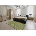 thumbnail image 4 of Ahgly Company Indoor Rectangle Patterned Acid Green Area Rugs, 6' x 9', 4 of 6