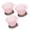 Pink, variant on 3Pcs Professional Mixing Bowl Set for Hair Dyeing 500ml Capacity Slip Resistant Base Measuring Scale Easy Pour Spout