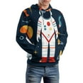 thumbnail image 5 of Space Explorer Adventure Set 3d Sweatshirts Hoodie Fashion Casual Personality Men's Women Street Hoodie Pullovers Long Sleeve Comfortable Top, 5 of 6