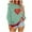#130-Red, variant on ICHUANYI Womens Striped Heart Print Oversized Sweatshirt Color Block Crew Neck Long Sleeve Casual Loose Pullover Top Sweatshirts