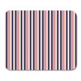 thumbnail image 1 of NUDECOR Tapis de Souris Bleu Blanc Rétro USA Motif Rayures Colorées Abstrait Géométrique Rouge 9x10 Pouces, 1 of 1