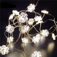 thumbnail image 1 of Toystoory Decoraciones navideñas Muñeco de nieve Papá Noel Cabeza de venado Led de alambre de cobre para el árbol de Kits de decoración para fiestas Numero 5 Toystoory HA043815-05, 1 of 2