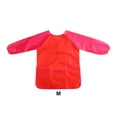 thumbnail image 2 of Minnieouse Cubierta de manga larga para niños Color sólido y resistente a la suciedad Cubierta de pintura para niños Accesorios de disfraces rojo METRO, 2 of 6