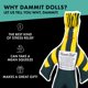 thumbnail image 4 of Dammit Doll - Classic Random Color, Stress Relief - Gag Gift - 1 Doll - Sports Themed, 4 of 5