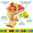 thumbnail image 3 of KIDS PREFERRED World of Eric Carle The Very Hungry Caterpillar Picnic Basket Playset, Multicolor, 55721, 3 of 7