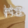 thumbnail image 1 of 25pcs Plastic Clear Home Sewing Machine Thread String Empty Bobbin Spools, 1 of 6