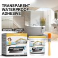 thumbnail image 1 of Agent Imperméable Transparent Anti-Fuite 150g Colle Adhésive Forte Mastic, 1 of 11