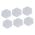 thumbnail image 4 of Paneles Acústicos Hexagonales, Paquete De 12 Paneles De Pared Insonorizados De 14x12x7cm, Paneles Insonorizantes Autoadhesivos De Alta Densidad Con Bordes Biselados, 4 of 8