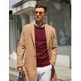 thumbnail image 5 of COOFANDY Mens Crewneck Sweater Pullover Knit Sweater Lightweight Sweaters with Ribbing Edge, 5 of 7