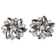 thumbnail image 1 of 2 elegantes clips para zapatos con diamantes de imitación, decoración de joyas, hebilla de cristal para zapatos. Gris, 1 of 6