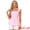 Light Peach Color, variant on Women's Gingham Peplum Square Neck Sleeveless Plaid Blouse L Light Green