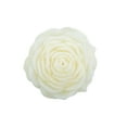 thumbnail image 4 of Mainstays Unscented Rose Candle, 2.4 inches Height, Ivory, 4 of 6