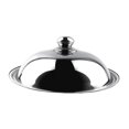 thumbnail image 4 of Tapa de acero inoxidable con perilla, resistente, multiusos, para sartén de cocina, repuesto para accesorios de bar y buffet., 4 of 10