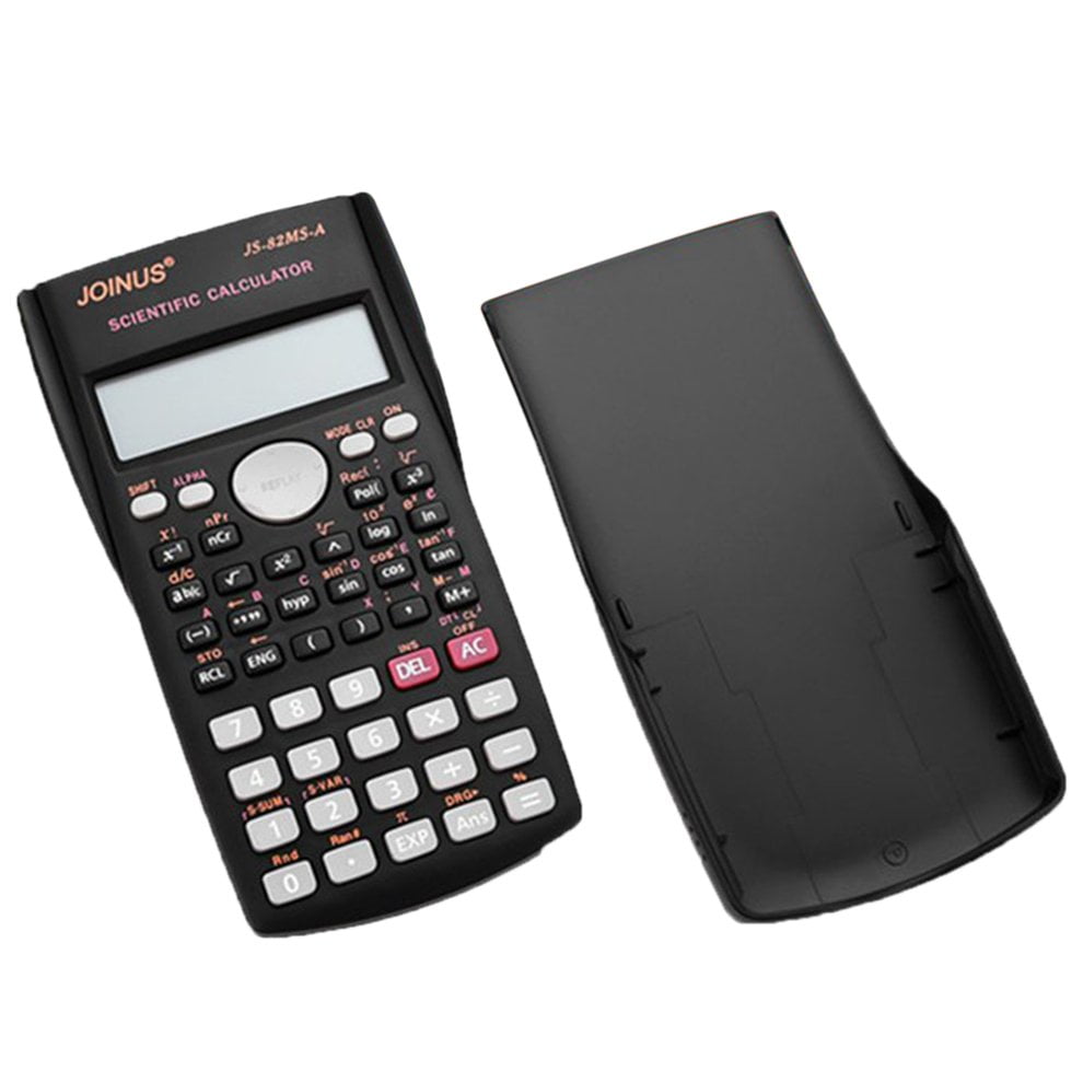 JS82MS Handheld Display Scientific Calculator Pocket Type Dual Power