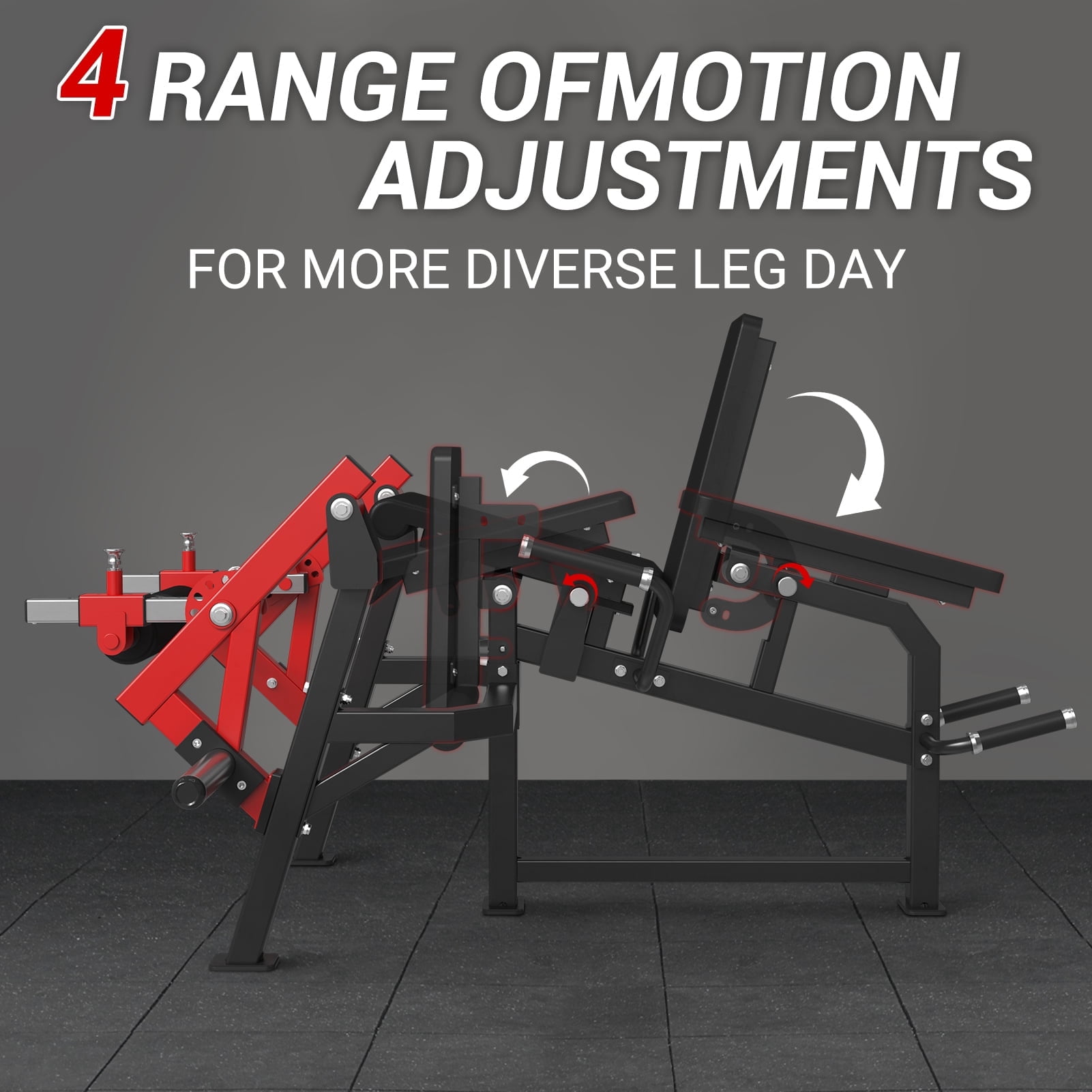 Syedee Leg Extension and Curl Machine, Single Leg Extension, Lying Leg Curl, Standing Leg Curl, Adjustable Leg Exercise Bench with 230LBS Weight Plates