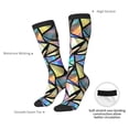 thumbnail image 4 of Sikiie Colored Glass Knee Socks, High Socks Long Stretchy Sock Women Knee High Stocking, Long Socks for Women, 4 of 6