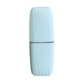 thumbnail image 1 of Toothbrush Travel Case Multifunction Toothbrush Holder And Cup Easy Carrying For Trip, Camping Or Daily Use (Blue), 1 of 6