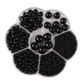 thumbnail image 2 of Cuentas de perlas,Perlas de imitación Cuentas Pendientes Fabricación de joyas,Cuentas redondas para manualidades DIY Dijes hechos a mano Anillos,Perlas de plástico Cuentas espaciadoras, 2 of 5