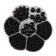 thumbnail image 2 of 1150 Uds de 3mm 4mm 5mm 6mm 8mm 10mm 12mm manualidades para adornos de ropa , negro BLESIY Cuentas de perlas, 2 of 7