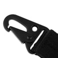thumbnail image 3 of 1Pc Canvas Webbing Keychain Buckle Key Hook Clip Buckle Belt,Camping,Hunting Black, 3 of 8