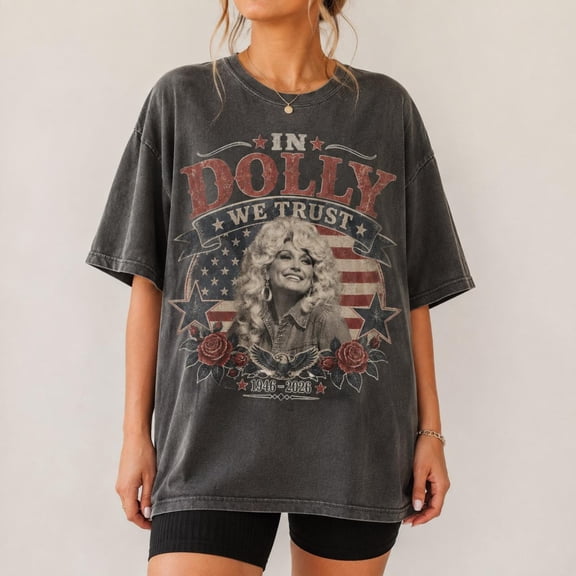 Dolly Doll Memorial Tee, Country Music Legend Shirt, In Memory of Dolly 1946-2026, Country Music Fan Gift