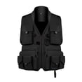 thumbnail image 1 of Chaleco de pesca para niños adultos con múltiples bolsillos para nadar navegar surfear chaqueta de seguridad JShteea  El nuevo, 1 of 7