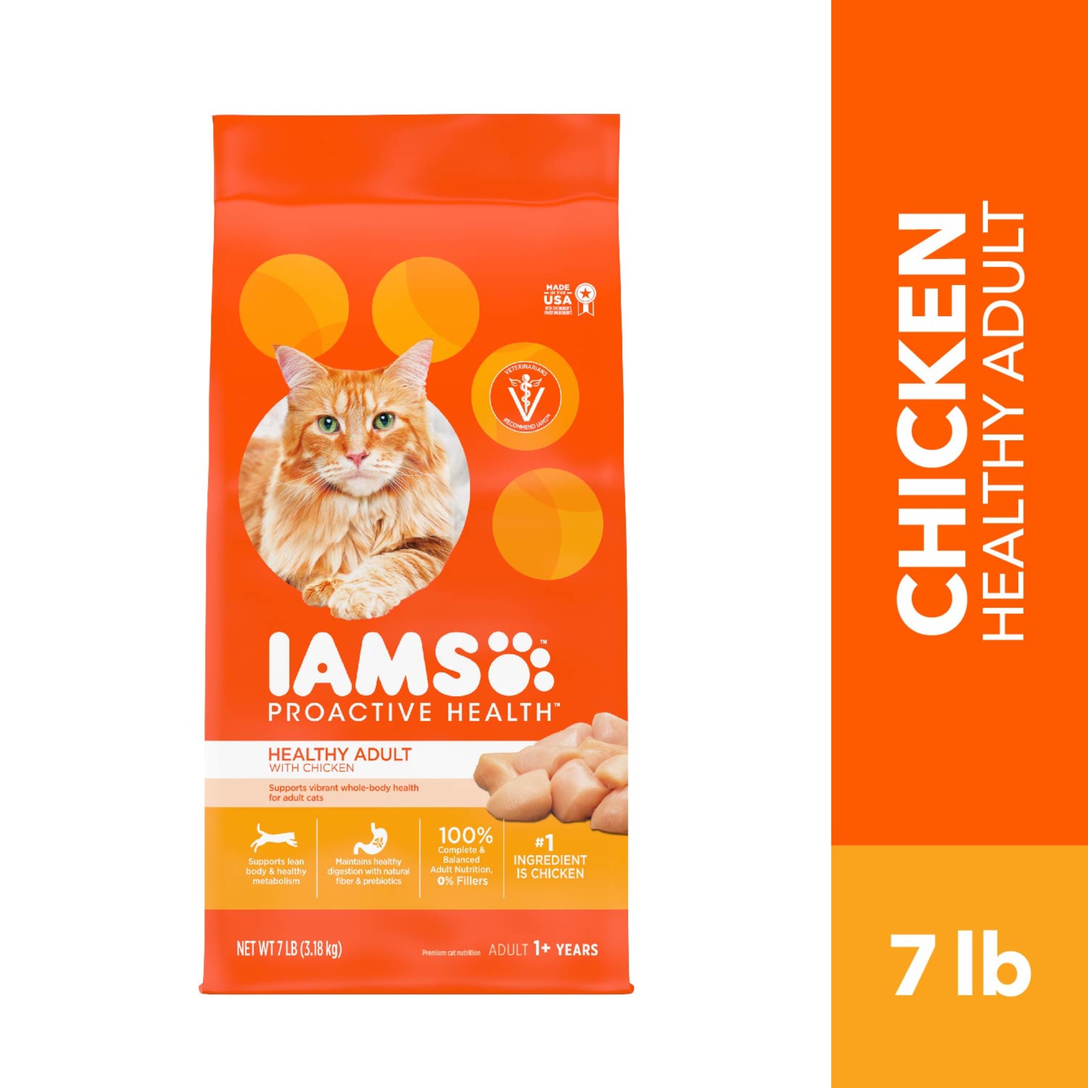 Iams Proactive Health Chicken Dry Cat Food 7 Lbs photo 4
