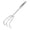 A-5A Home Decor, variant on karymi Stainless Steel Garden Rake, 4 Tooth and 8 Tooth Options Available, Carbon Steel Rake Head with Non Slip Handle for Leaf Raking Soil Leveling Gift Ideas