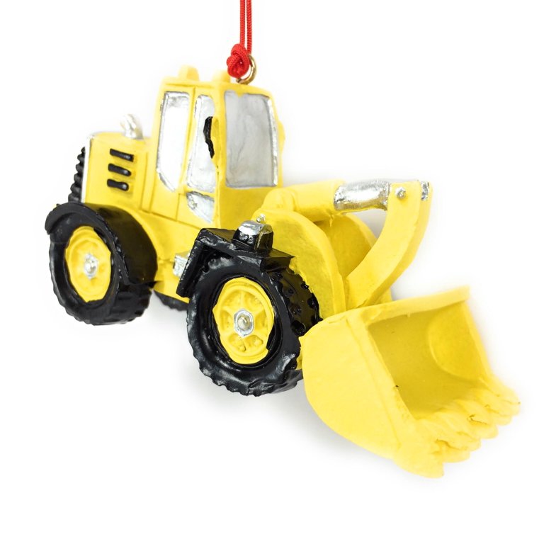 Kurt Adler 2-Piece Tractor Christmas Ornament Set – Assorted Farm-Themed Decor