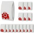 thumbnail image 1 of Vacuum Bags, 15Pcs Replace for Miele Vacuum Bags, FJM Vacuum Bags Replacement for Miele Vacuum Cleaner, AirClean 3D Efficiency Replacement for Miele Vacuum Bag, 1 of 7