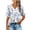 White, variant on Rutainlusire Womens Tops Trendy Comfy Long Sleeve Shirts for Women Women Fashion Casual Button V-Neck T-shirt Loose And Elastic Non Positioning Printing