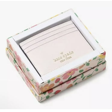 Kate Spade New York Boxed Madison Small Slim Card Holder In Light Rosebud
