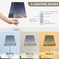 thumbnail image 5 of Cow Iceberg Sun LED Desk Lamp Table Lamp USB Bedside Nightstand Small Lamp for Bedroom Living Room Kids Room, 5 of 8